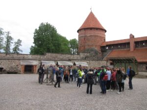 Odborná exkurze ústavu do Litvy | Trakai hrad